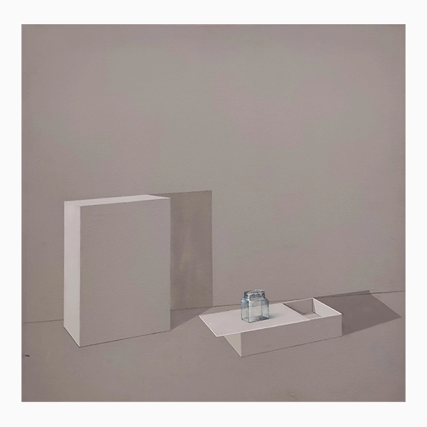 Caja con tarro de cristal
